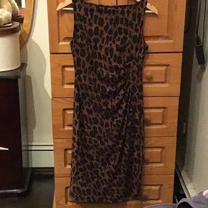 Leopard print Ralph Lauren dress size 2